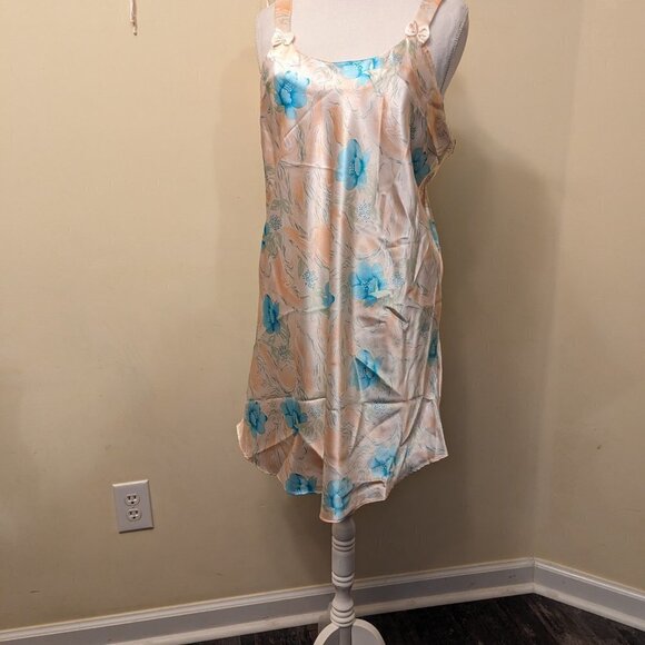 VINTAGE 1990s Contessa Di Roma nightgown and robe set - size XL - Picture 4 of 16